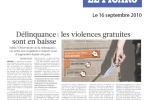 Le Figaro – 16 Septembre 2010