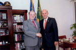 Alain Bauer with Lee Baca – Sheriff of Los Angeles – 2008