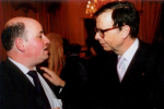 Alain Bauer with Louis Schweitzer – President of HALDE – 2007