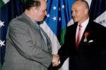 Alain Bauer with Ray Kelly – Police Commissionner of New York – 2007