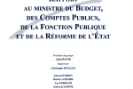 Rapport au Ministre du budget, des comptes publics, de la fonction publique et de la réforme de l’État – Mars 2010