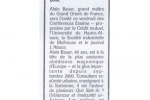 L’Alsace – 30 Avril 2002