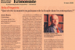 Le Nouvel Économiste – 6 Mars 2008