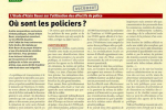 La Gazette des communes « Où sont les policiers ? » – 8 Février 1999