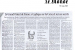 Le Monde – 15 Mai 2001