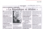 Le Parisien – 22 Juin 2003