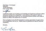 Consultant of teh Los Angeles Sheriff’s Department (since 2007)