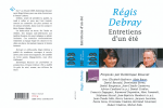 Entretiens d’un été – DDB Éditions – Août 2010