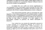 Nomination as President of the Control Group on police data files (2006-2007)