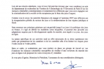 Nomination as President of the Mission about on line Gambling criminalization (2008)