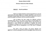 Nomination as Reporter of the Working Group on Communautary Police (2006-2007)