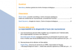 Perspectives scientifiques et légales sur l’utilisation des sciences du cerveau dans le cadre des procédures judiciaires – Centre d’analyse stratégique – Décembre 2009