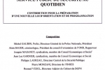 Groupe de travail sur la sécurité au quotidien – Rapport au Ministre de l’Intérieur – Mai 2007