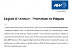 AFP – 4 Avril 2010