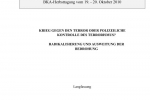 Conférence annuelle du BKA allemand – 19 Octobre 2010