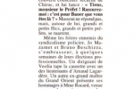 Le Canard Enchaîné – 8 Novembre 2006