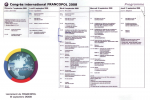 Congrès international Francopol 2008 – 7 Septembre 2008