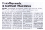Le Dauphiné Libéré – 8 Novembre 2002