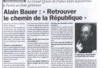 La Dépêche du midi – 26 Octobre 2002