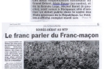 Dordogne Libre – 16 Janvier 2003
