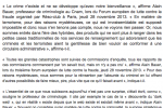 Forum européen de lutte contre la fraude – AEF – 28 novembre 2013
