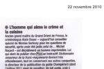 France-Soir 2010 – 22 Novembre 2010