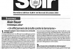 France Soir – 29 Octobre 2003