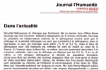 L’Humanité – 28 Avril 2006