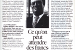 Jeune Afrique – 7 Novembre 2000