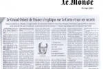 Le Monde – 15 Mai 2001