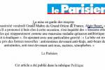 Le Parisien – 9 Septembre 2002