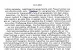 Le Parisien (1) – 12 Janvier 2003