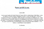 Le Parisien – 26 Mars 2005
