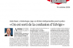 Libération – 19 Octobre 2009