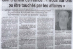 Nice Matin – 19 Octobre 2001
