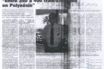 Les nouvelles de Tahiti – 11 Avril 2003