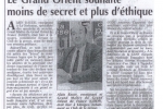Le Populaire – 15 Décembre 2001