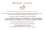 Séminaire Sciences PO – 14 Mars 2011