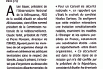 En toute sécurité – Nomination à la CNV – Octobre 2007