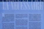 Tribune du Commissaire de Police – 2007