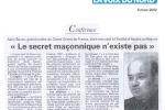 La Voix du Nord – 8 Mars 2002