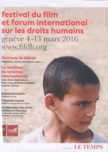Festival du film et forum international sur les droits humains - 4-13 mars 2016