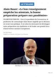 Le Figaro - 18 mars 2020