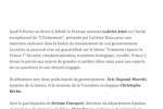 Invité de « L’événement » / France 2 – 8 février 2024