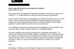 Vit-on aujourd’hui dans une société plus violente ? / France Inter, 20 février 2024