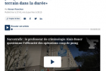«Plutôt que des opérations coup de poing contre les dealers, il faudrait saturer le terrain dans la durée» / Le Figaro, 21 mars 2024