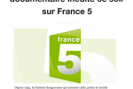 France 5 – 10 ocotbre 2016